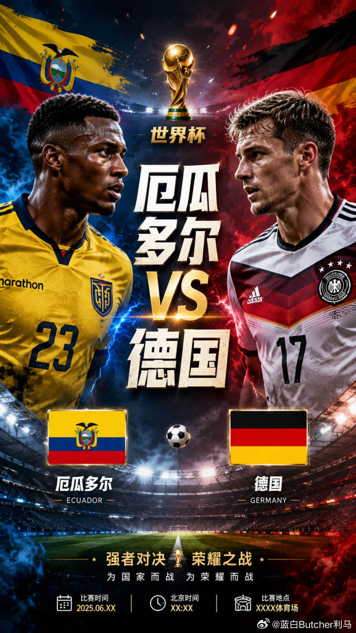今日分享【厄瓜多尔VS德国 】🌟 🌟 🌟（单挑猜中以下两场比分38.88?