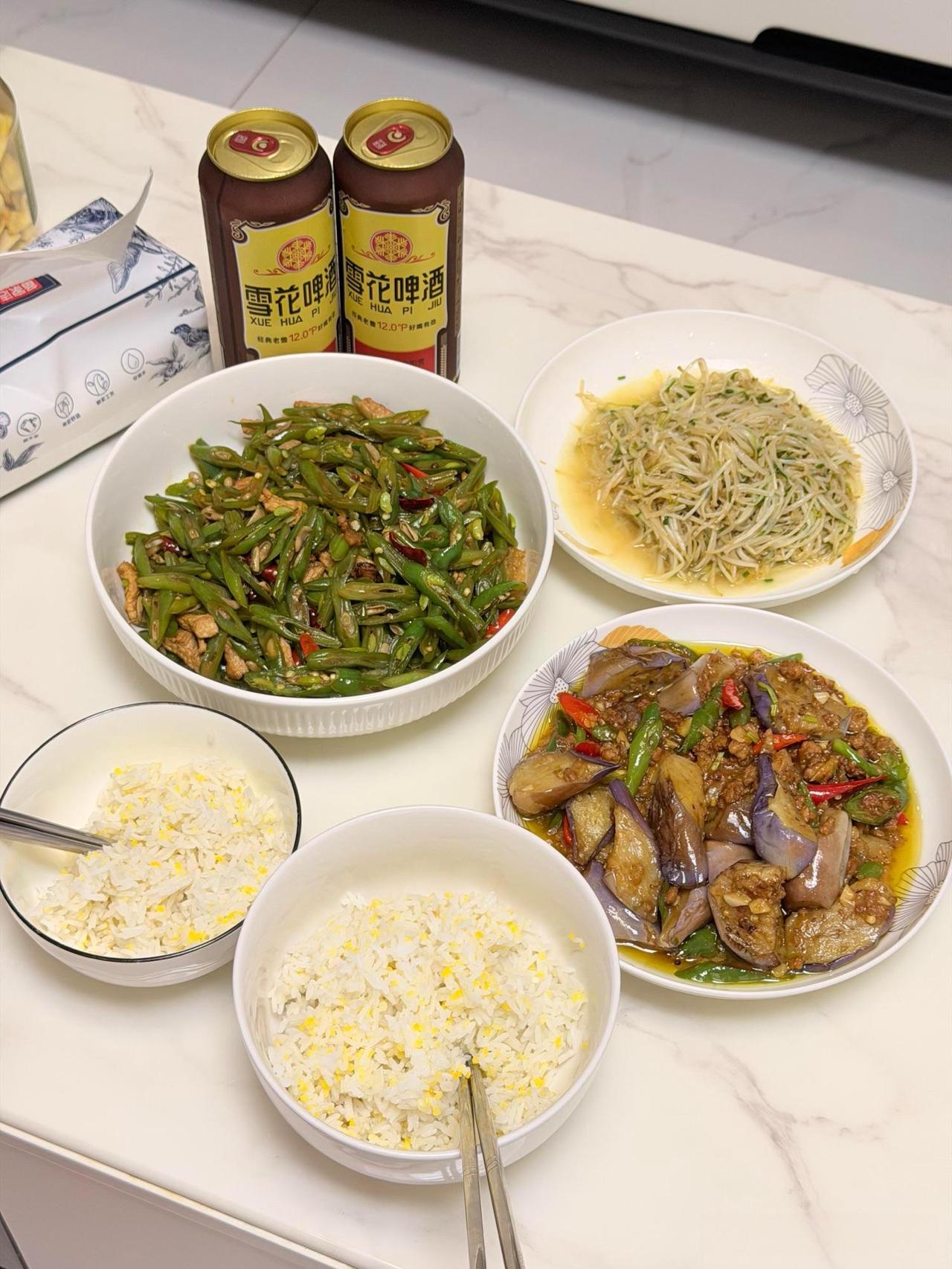 工薪阶层的晚餐