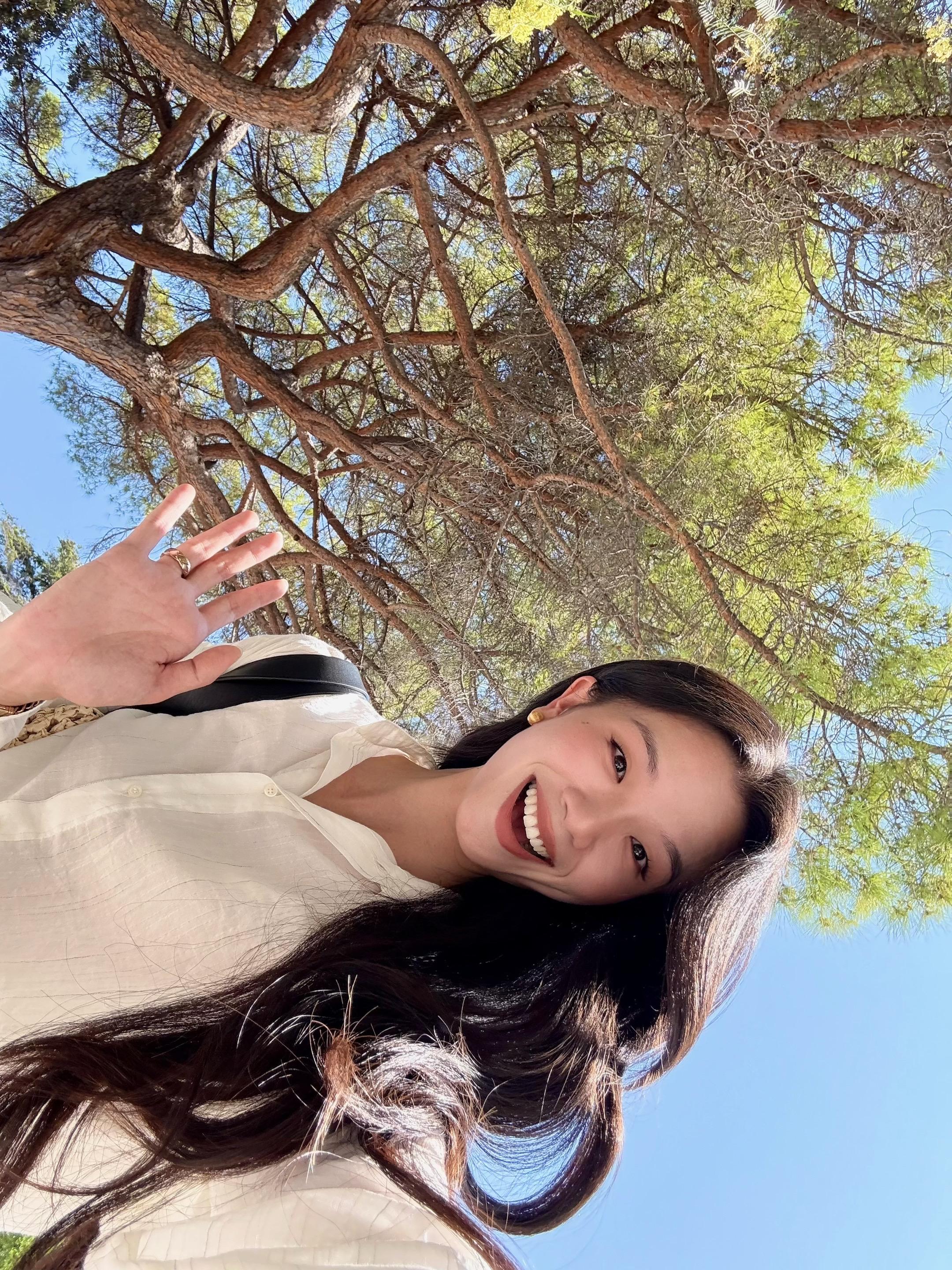 一想到夏天的时候 是很爱呆在大自然里