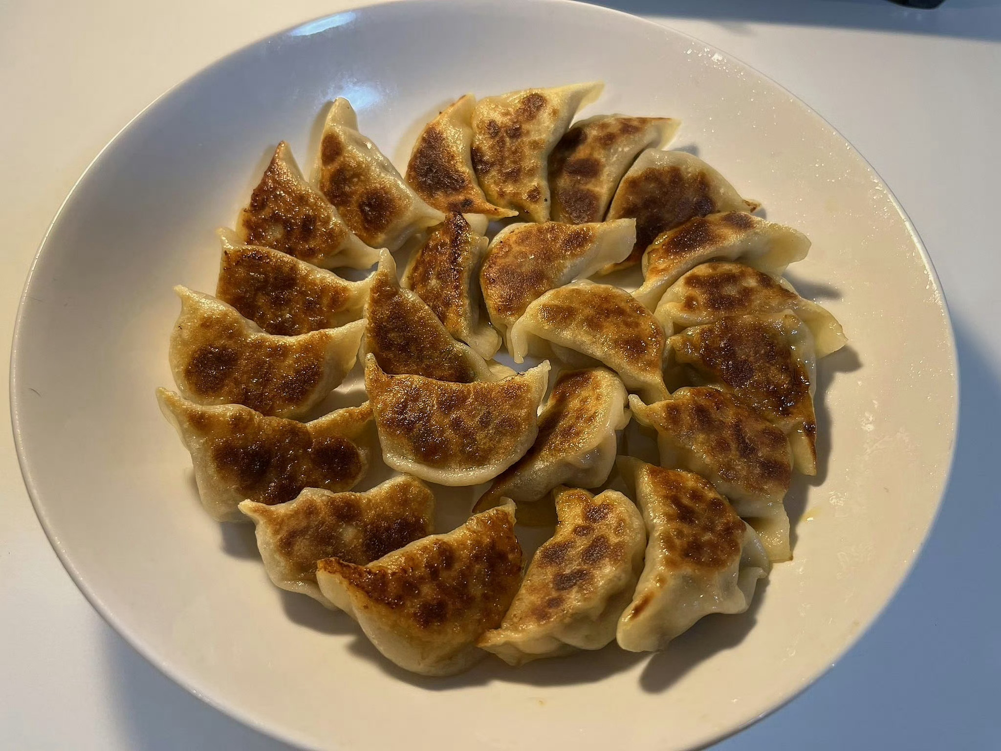 清理手机相册，发现有一锅煎饺我不看世界杯，不知球迷宵夜吃啥 成都·新津区