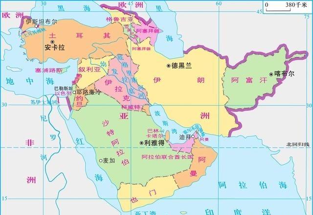 伊朗在中东是孤家寡人吗？先看美以方在中东的盟友：沙特、科威特、卡塔尔、巴林、阿曼