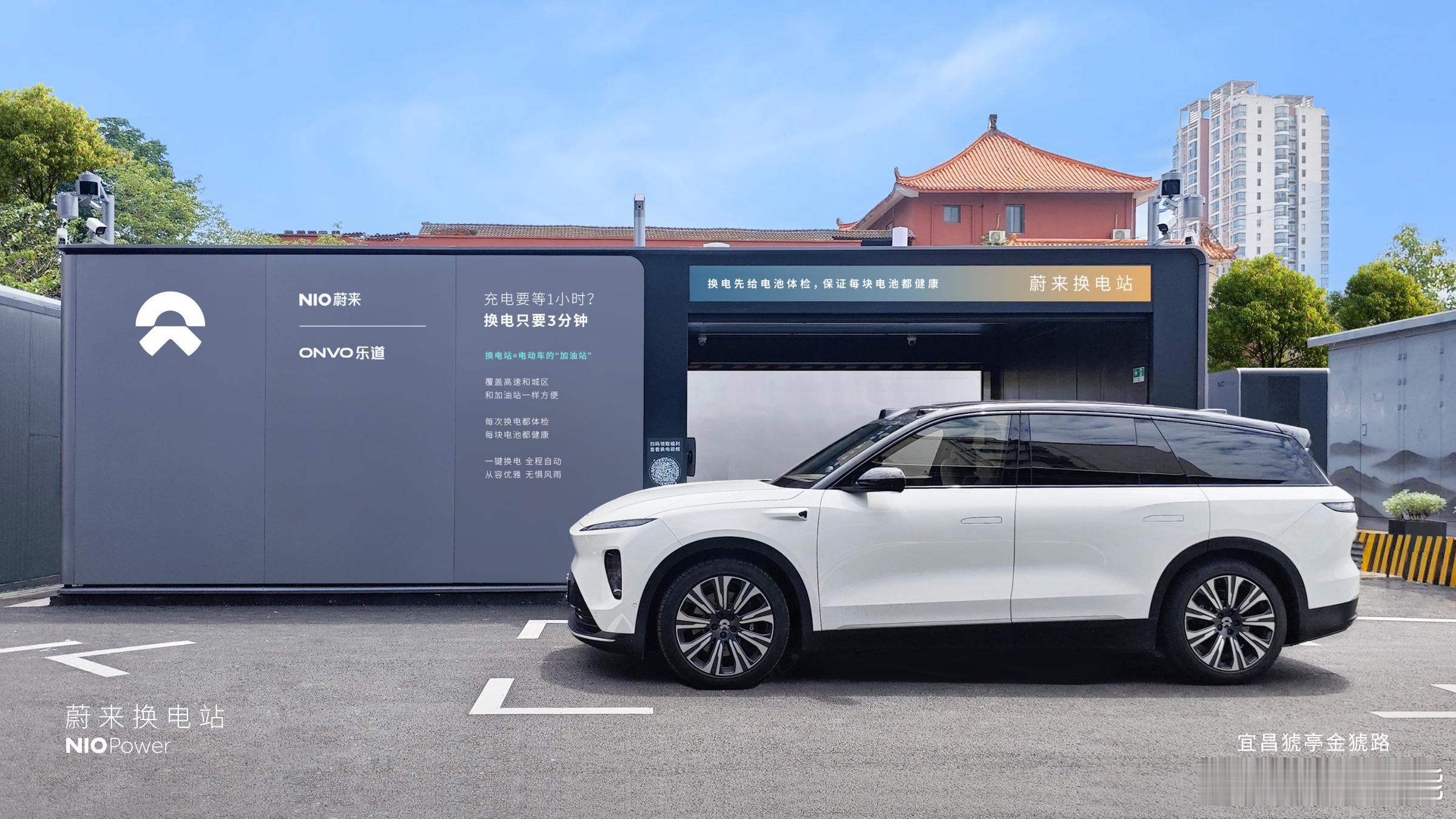 6月10日 NIO Power 2站上线NO.3362 蔚来换电站 | 宜昌猇亭