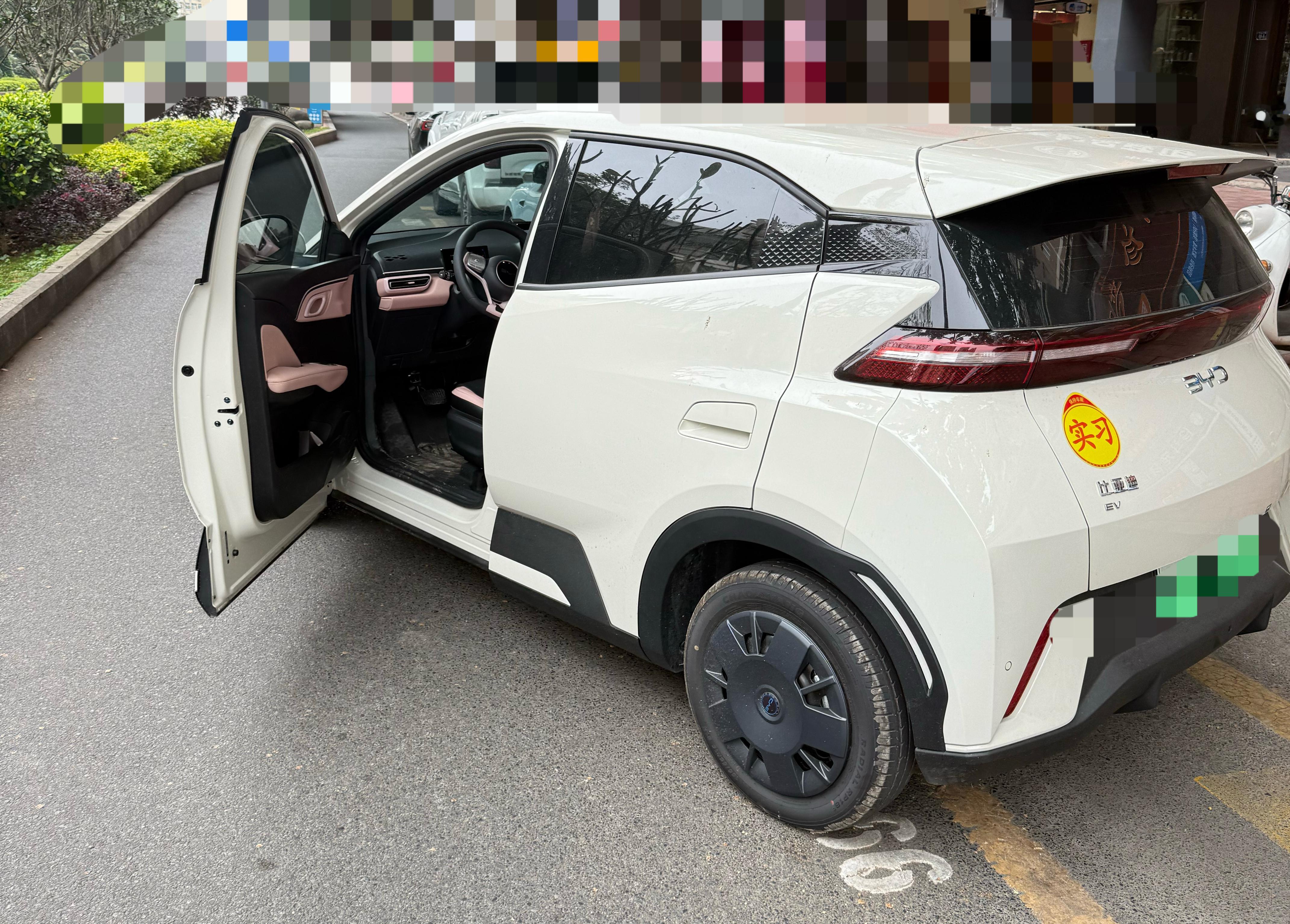 刚在路上遇到个女车主，侧方停车磨蹭了半天愣是停不进，只能我下车帮她停了[二哈]该