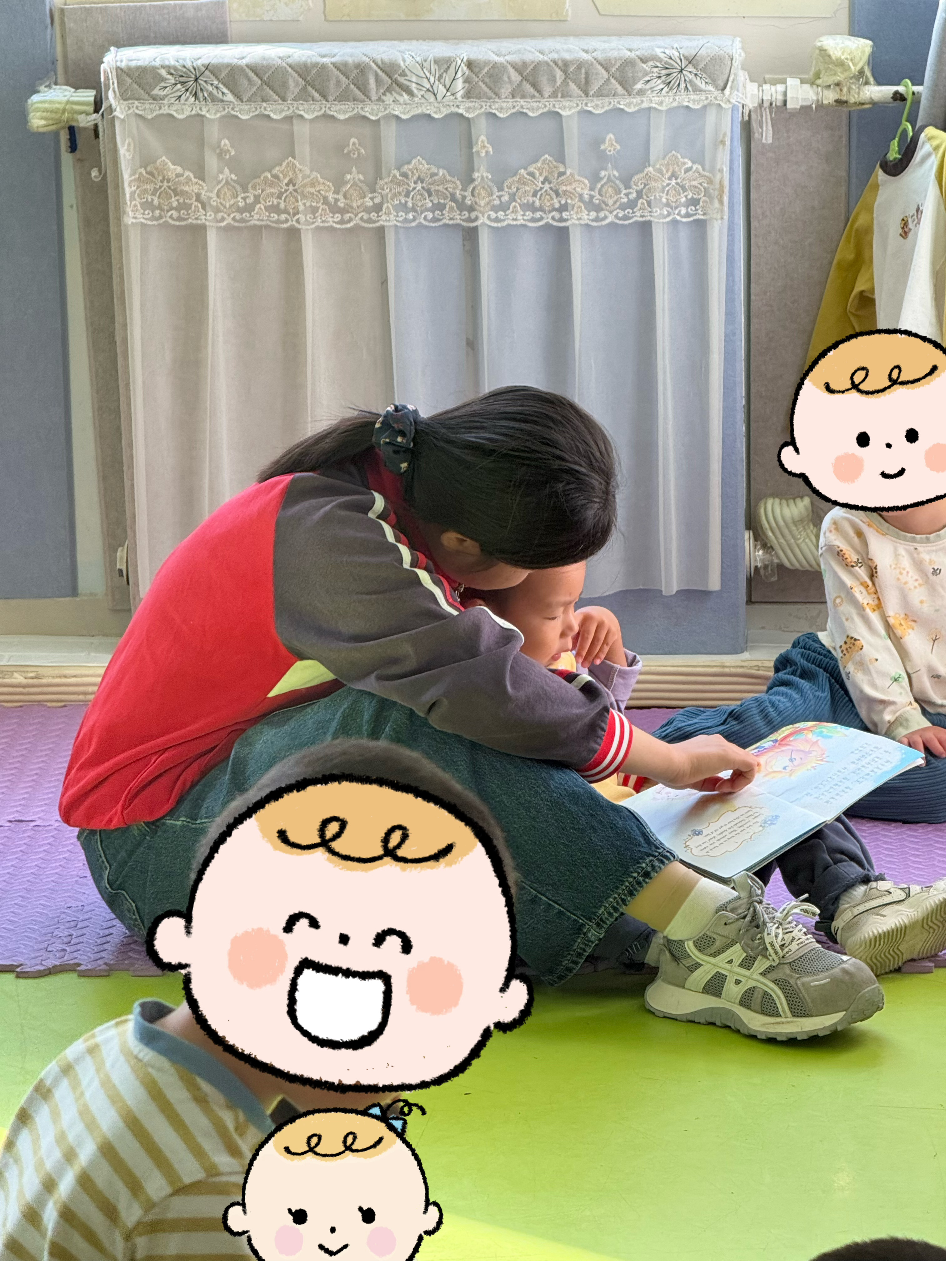 2岁5个月👶🏻小朋友上托育班的第一天⭐幼儿园[超话] ​​​