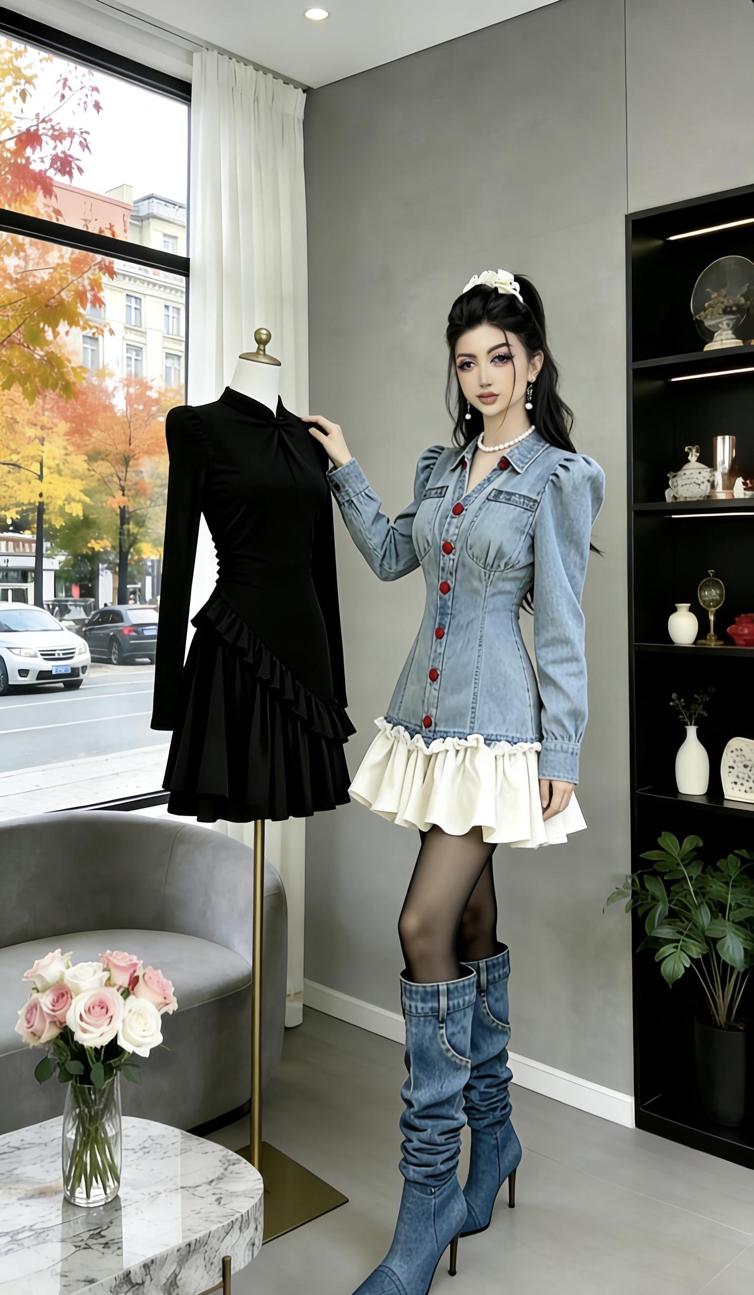 女装 太好看了 穿搭 女装服装店