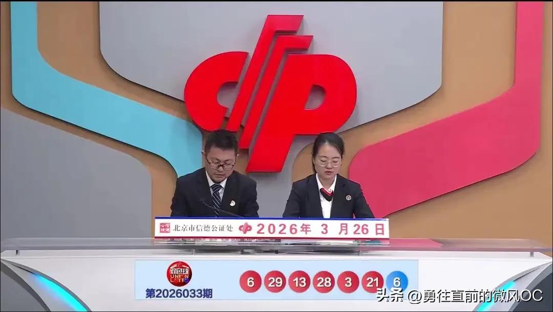 第2026033期双色球开奖结果分析重点如下：

区间分布：红球03、06、13