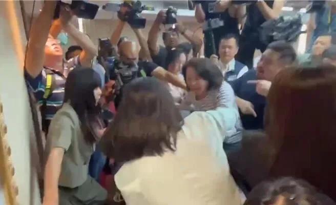 台立院续审选罢法爆全武行   林楚茵遭王鸿薇连轰多个耳光

台立院今日排审“选罢