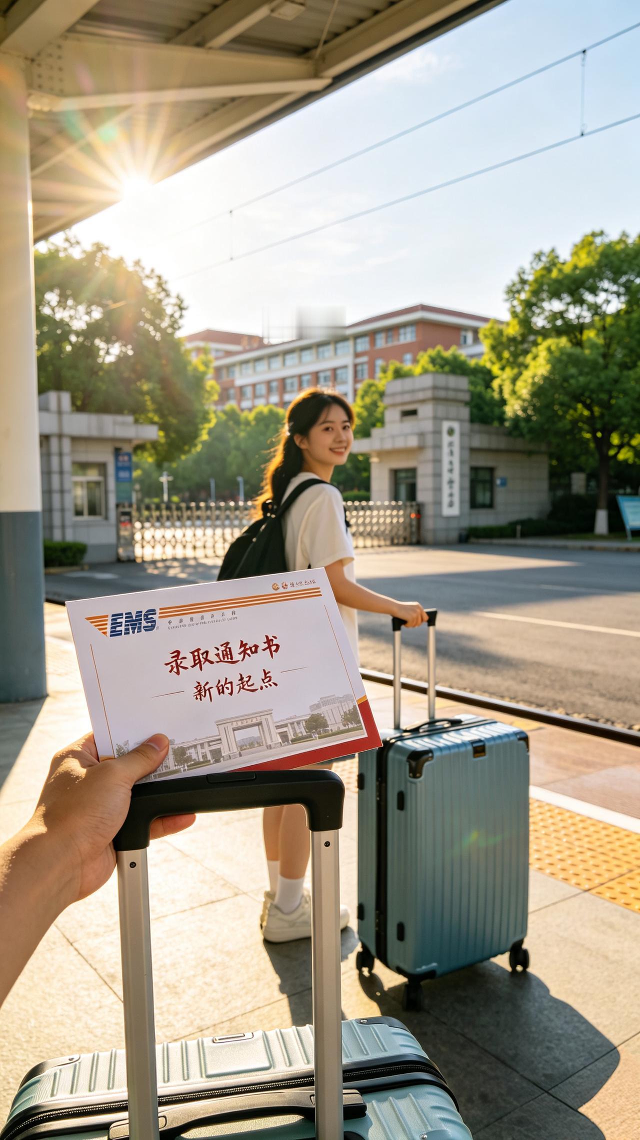 一张张录取通知书，
是青春最滚烫的答卷，
也是无数个深夜坚持的最好答案。
 
熬