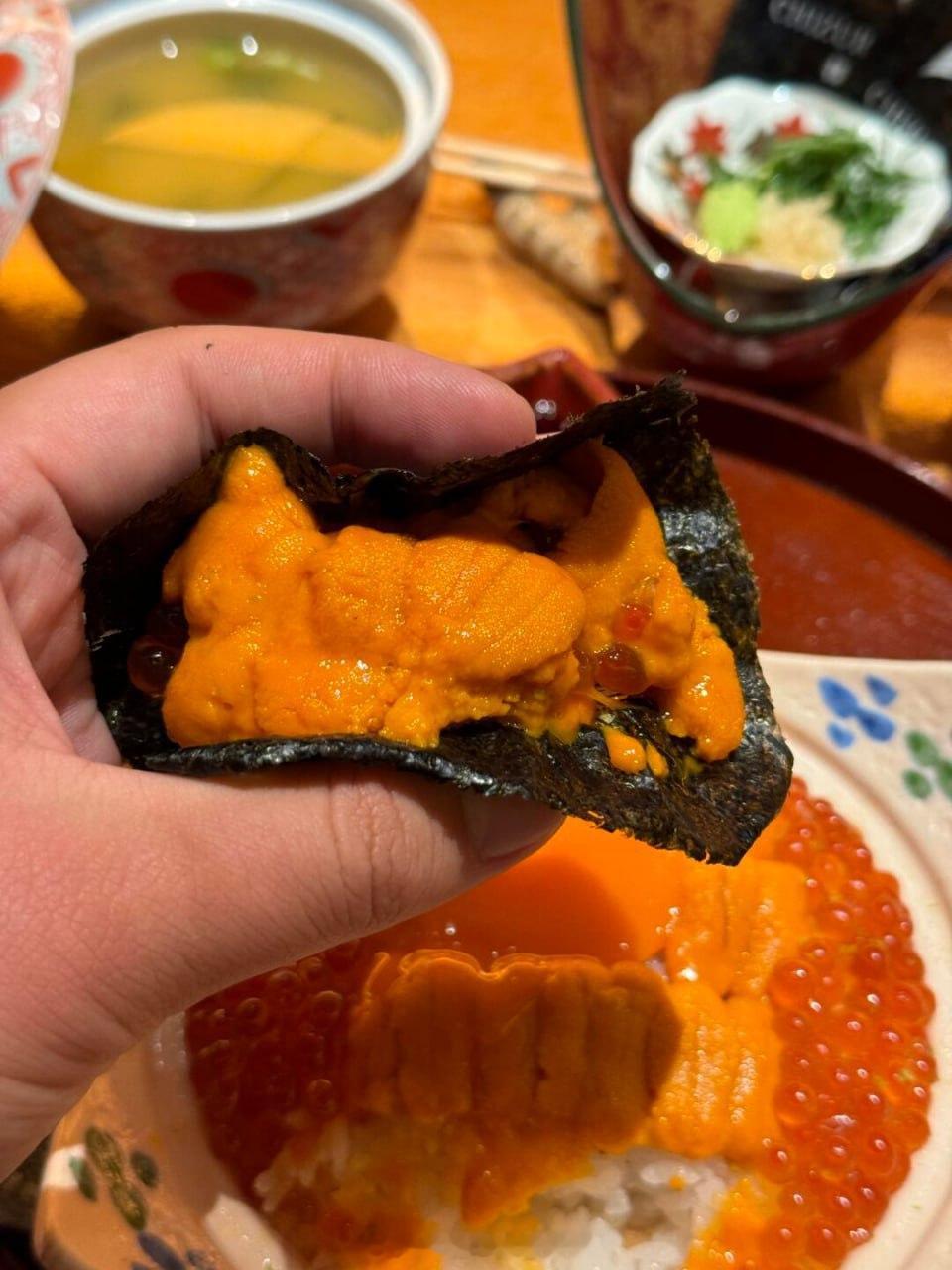 今天吃点好的，晚上找主任报销！