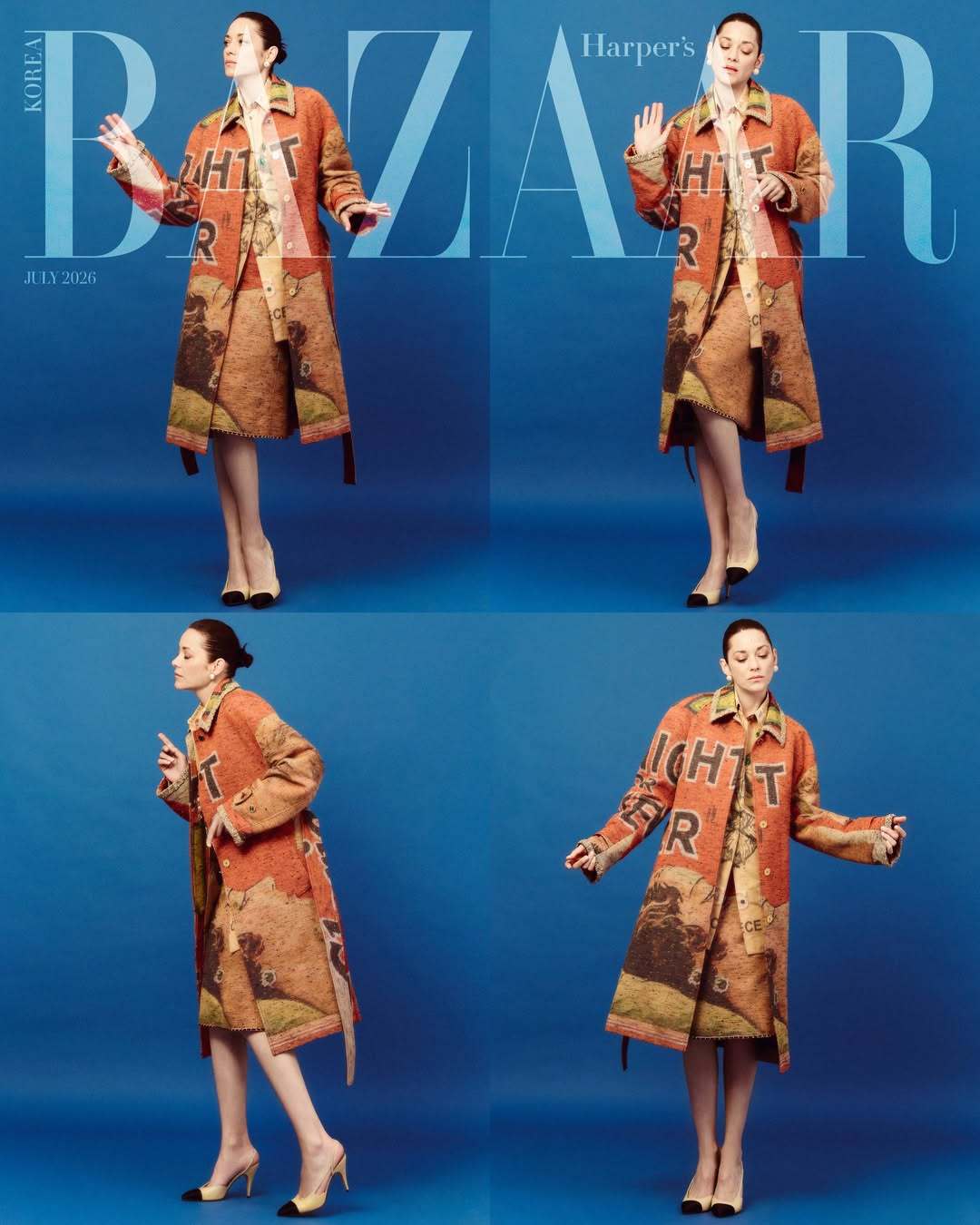 Marion Cotillard x Chanel｜Harper's Bazaa