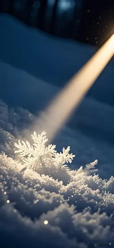 分享冬日壁纸 冬天的氛围感壁纸必须安排上！我超爱那种银装素裹的雪景壁纸，大片大片