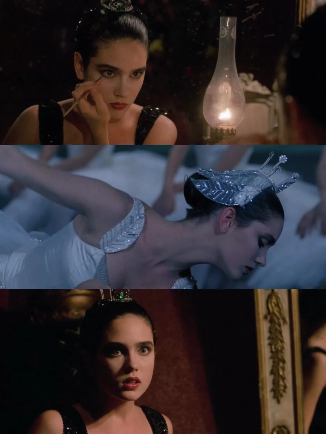 超现实惊悚芭蕾🩸恐怖片的黑白天鹅太美