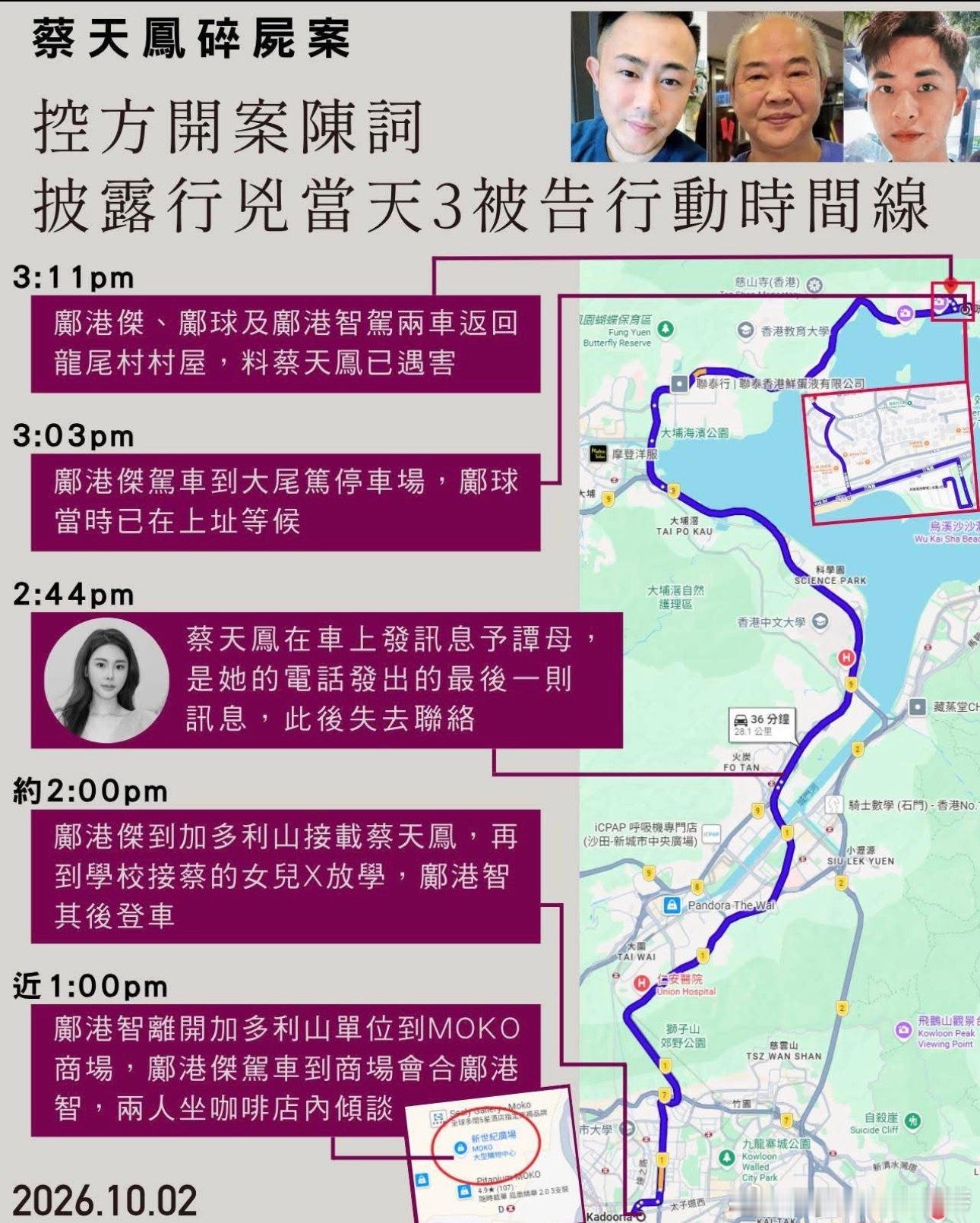 蔡天凤无头案和一大煲青红萝卜汤，细节不停披露出来看完睡不着觉 