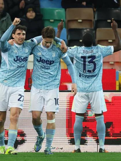 尤文图斯客场1:0乌鸡。
伊尔迪兹助攻博加打入全场唯一进球，并当选官方本场最佳球