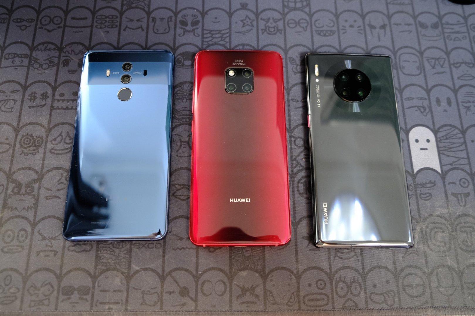 Mate10，Mate20，Mate30你更喜欢谁的颜值？话说以前小手机是真精致