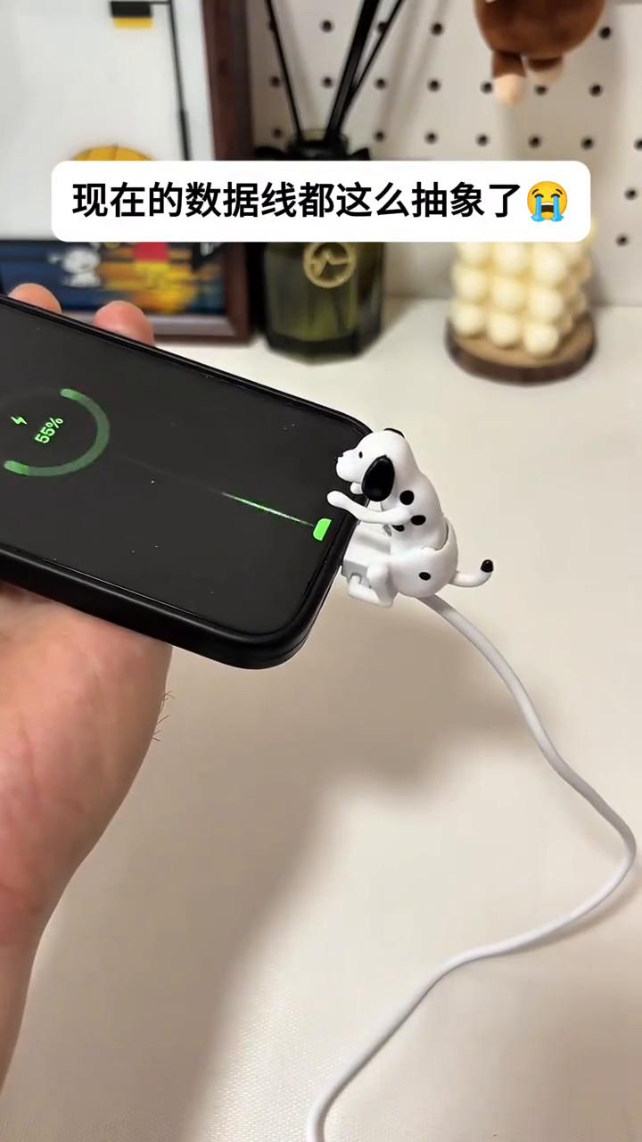 现在的数据线都这么抽象了。