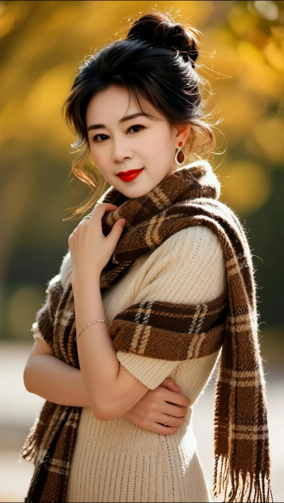 AI秋日氛围感写真 ai创作