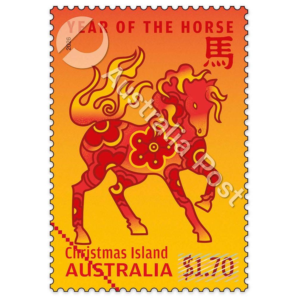 澳大利亚开始中国化？
当地时间2月16日，为庆祝农历马年新年，澳大利亚邮政推出首