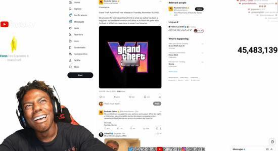 R星官方突然宣布，万众瞩目的《GTA6》将再度跳票，延期至2026年11月19日