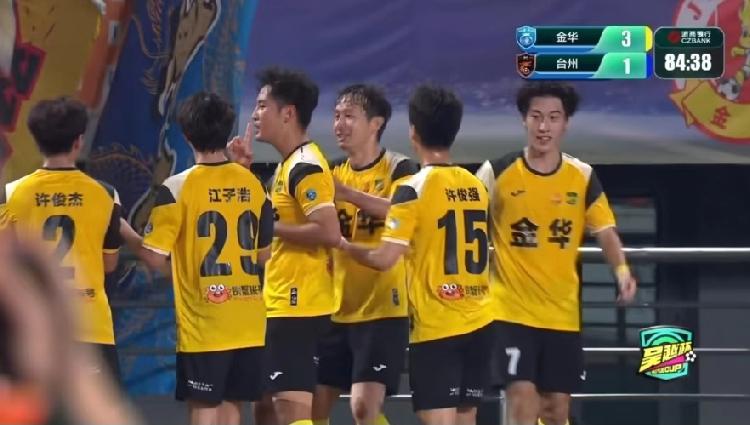 金华3:1击败台州，杀入首届“吴越杯”总决赛，他的决赛对手是温州，“浙中王”pk