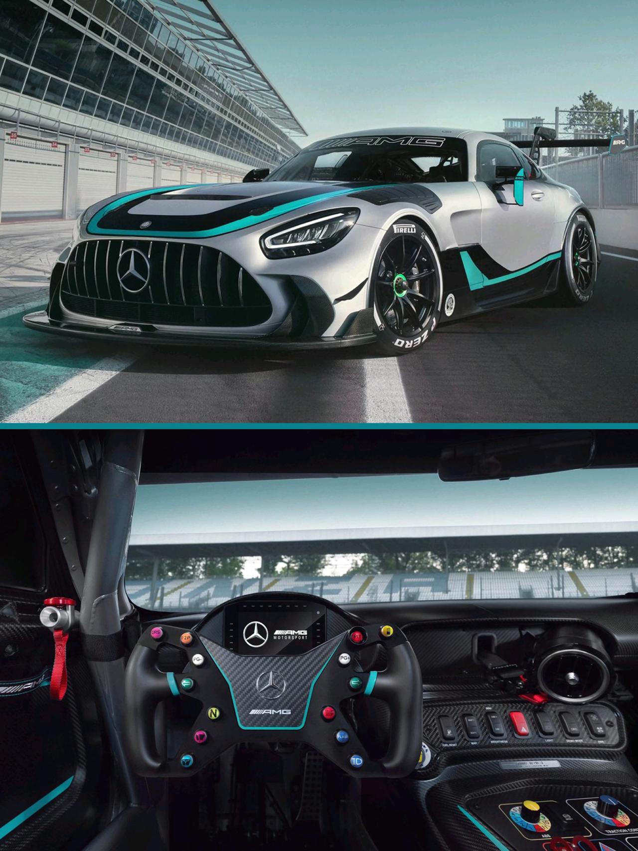 梅赛德斯AMG GT2 Edition 
「车身」
碳纤维传动轴
整车质量143