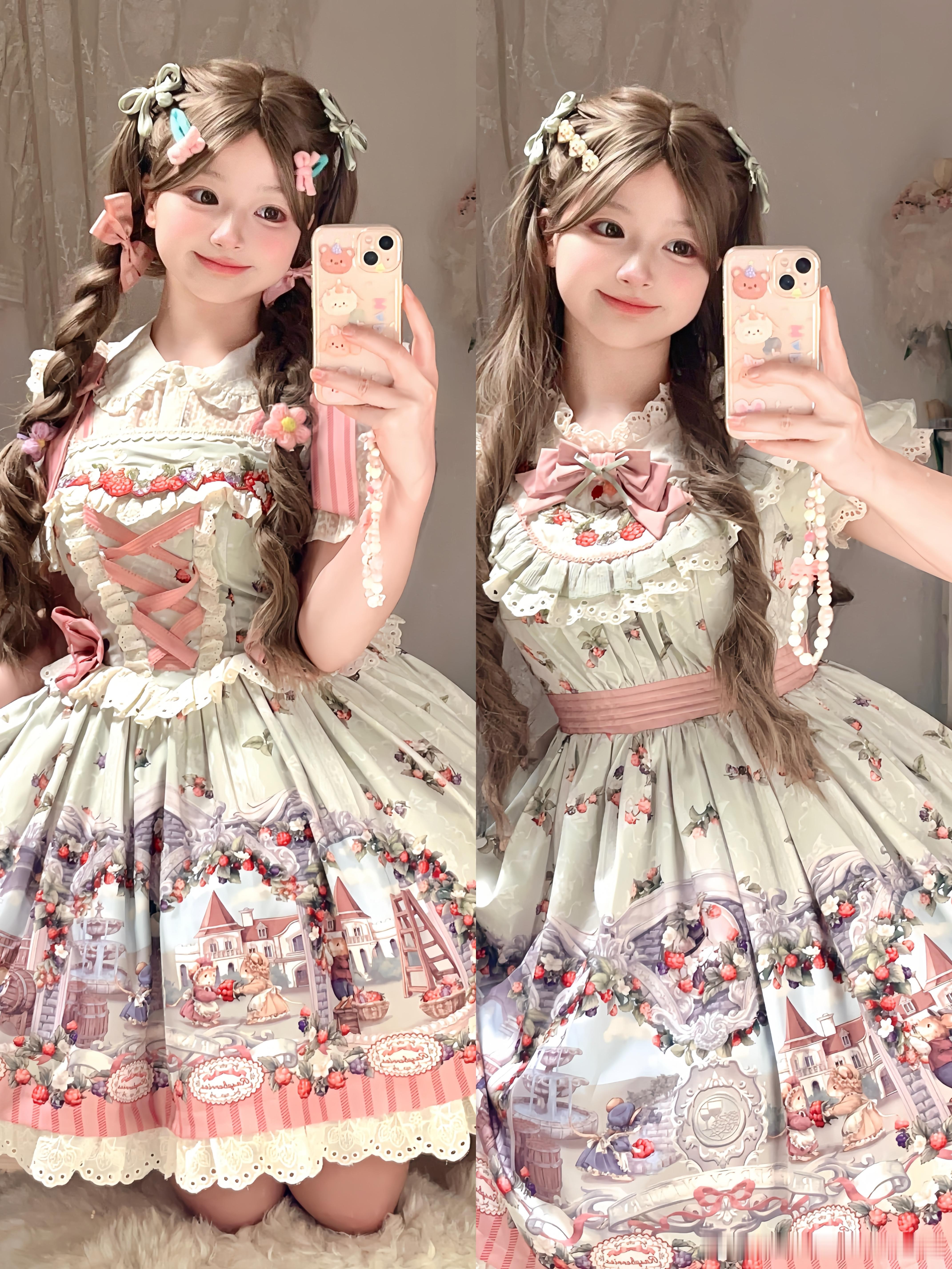 #猫芮可[超话]##树莓酒酿# 树莓酒酿的美！JSK和op 该怎么选！158/1