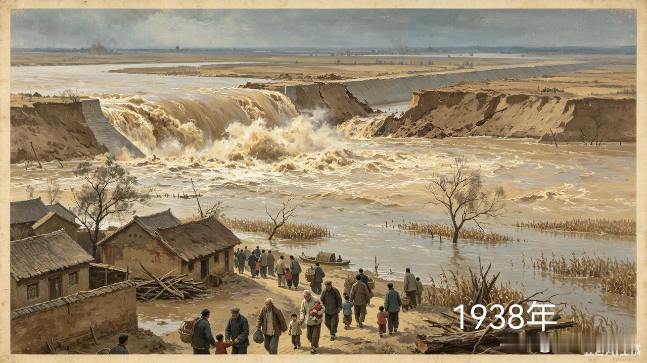 史上最惨烈“自杀”事件
 
        1938年的花园口决堤，是近代史上最