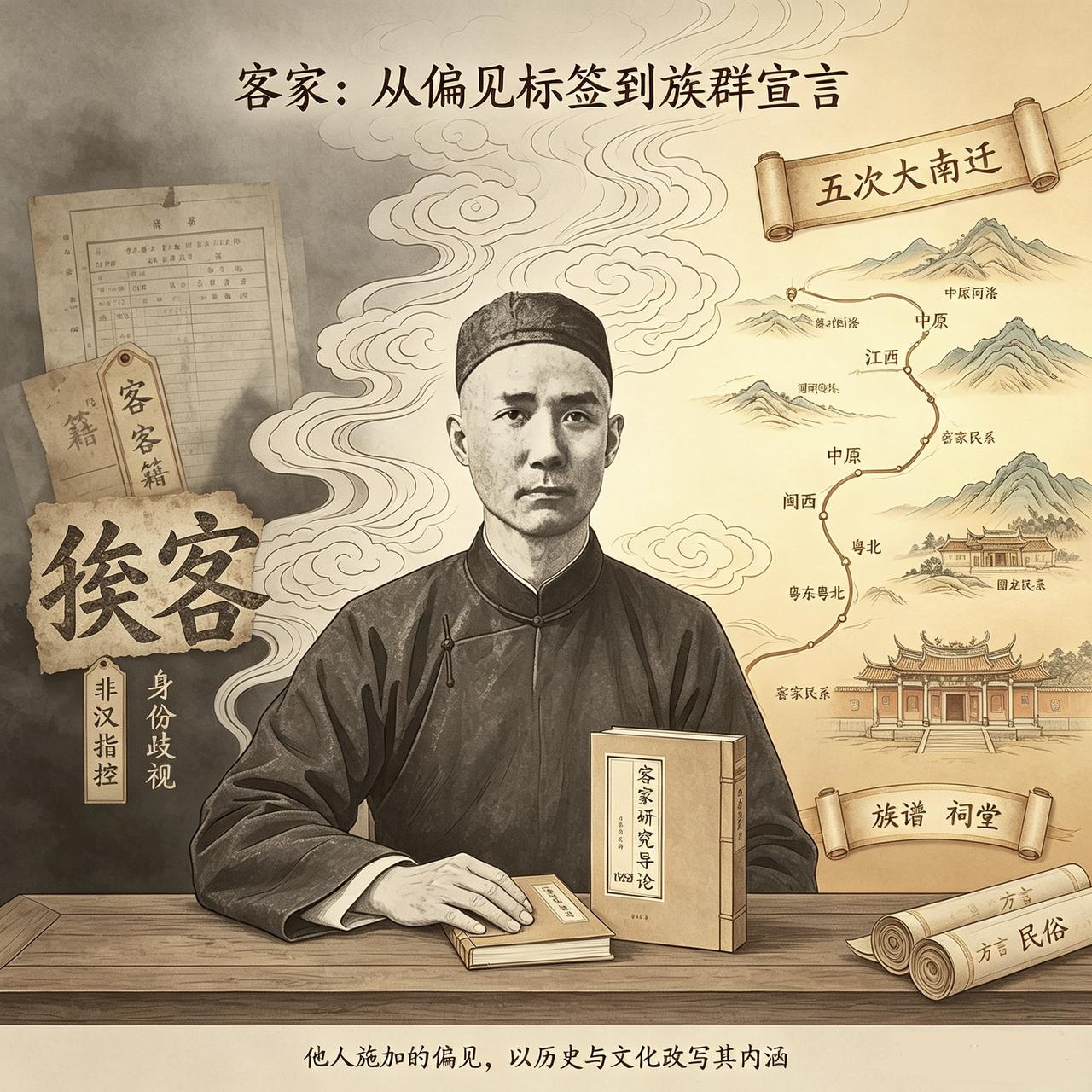 历史上，客家人光鲜的名头称谓，那么多。为什么到了最后，却还是偏偏的使用上了“客家