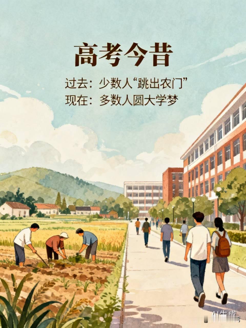 如今大学教育逐渐走向普及化，给了更多人提升自我、追求梦想的机会。学生们的选择也更