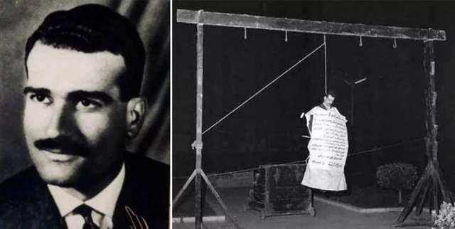 1965年，叙利亚大马士革的绞刑架上，一位“阿拉伯富商”被处决。没人想到，这个深