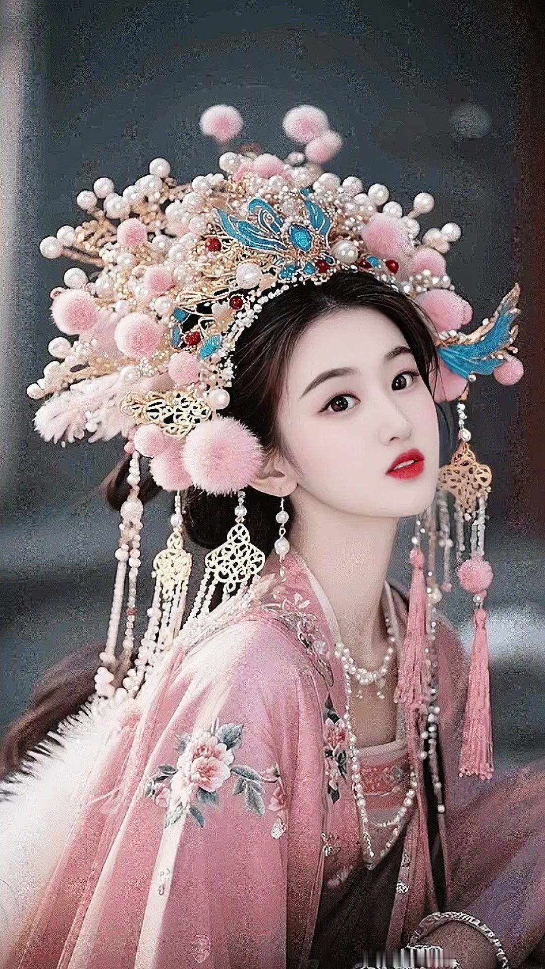 古风妆容有多美 盛世颜古风妆造 花簪美人是古风顶流吧 古风妆造里的东方韵 古风美
