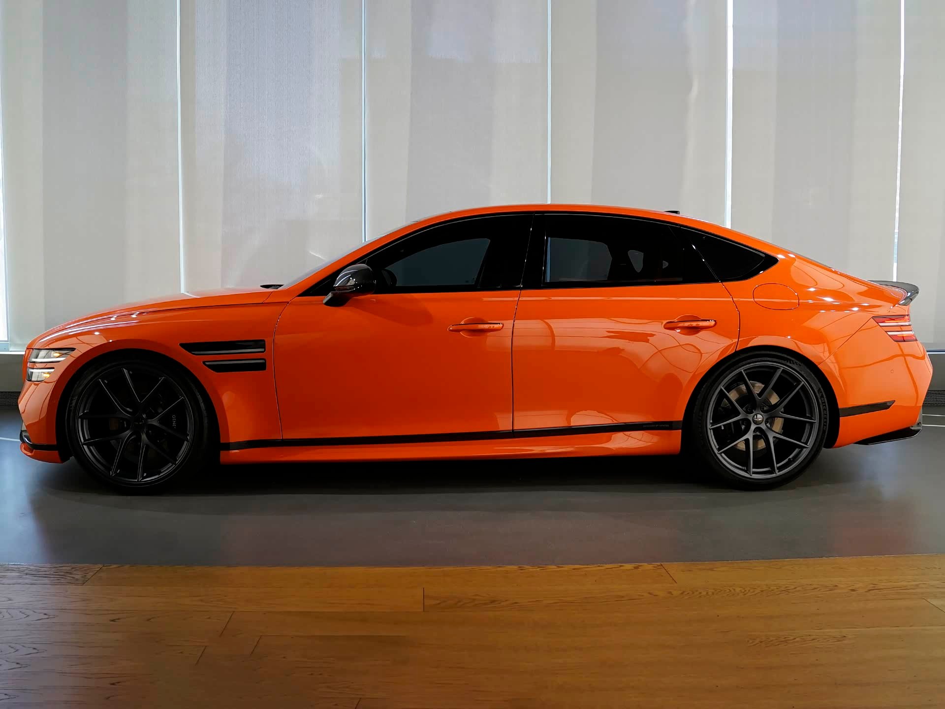 捷尼赛思G80 Magma Special，真帅啊~3.5T V6双涡轮增压，5