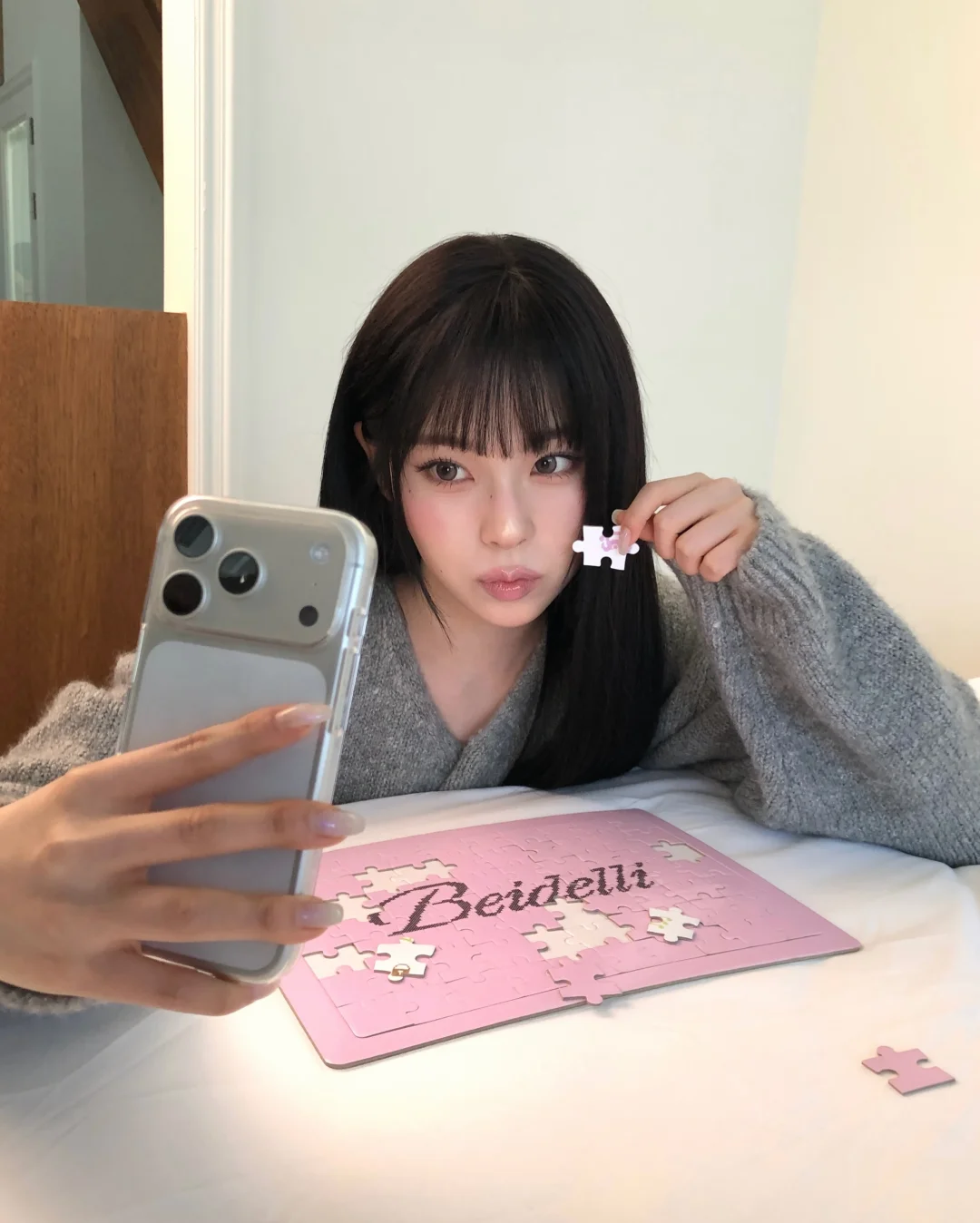 和KYUJIN一起拍摄BEIDELLI秋季画报