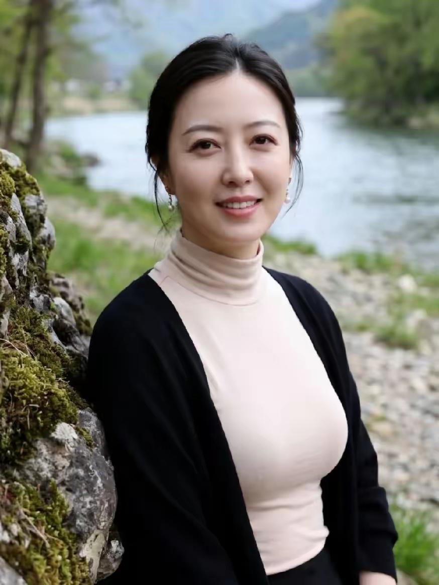 别不信一个女人心态的年轻，比花钱做美容保养还重要，要不是这位美女她保持着乐观向阳