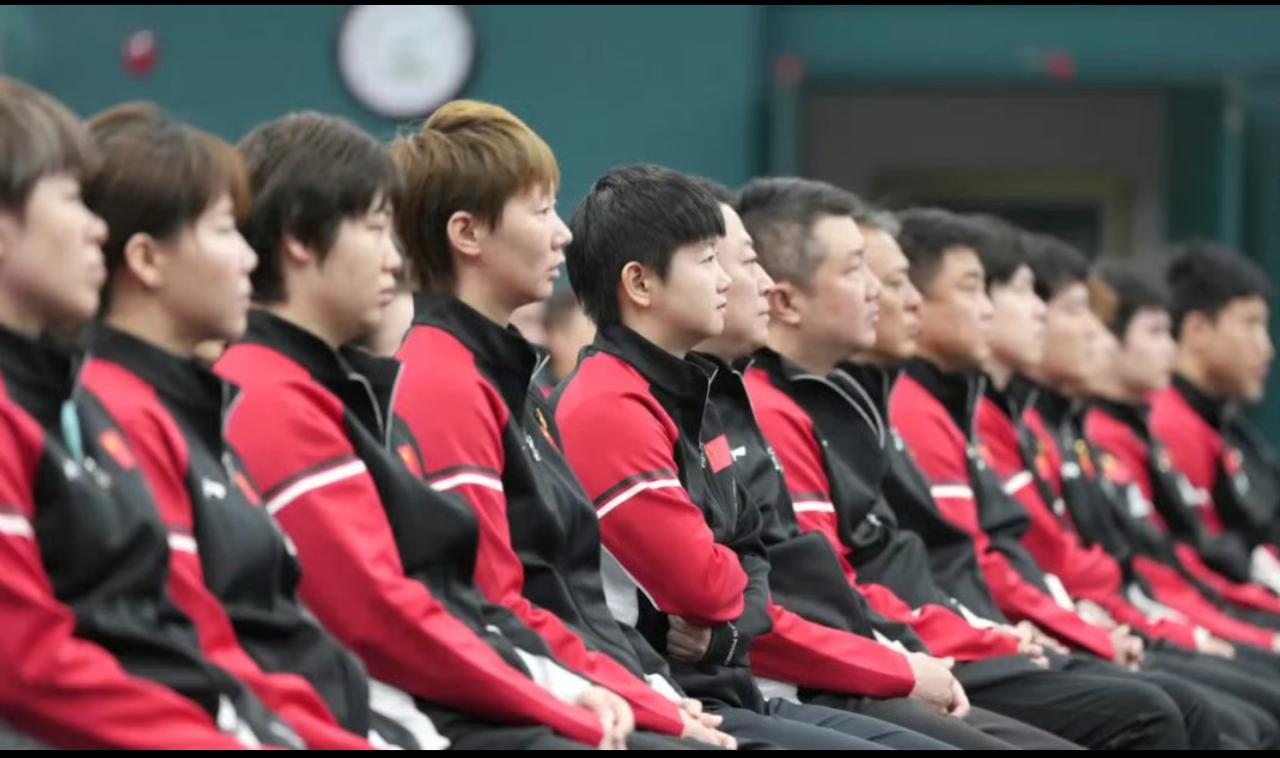 厉害了！国乒全体集体观看阅兵式！

这次阅兵式包括了所有的主力队员：王楚钦，林诗