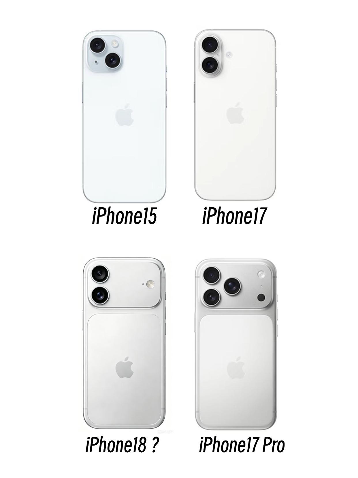 只有我觉得iPhone18不好看吗？
刚刚看了好多爆料，说iPhone18的外观