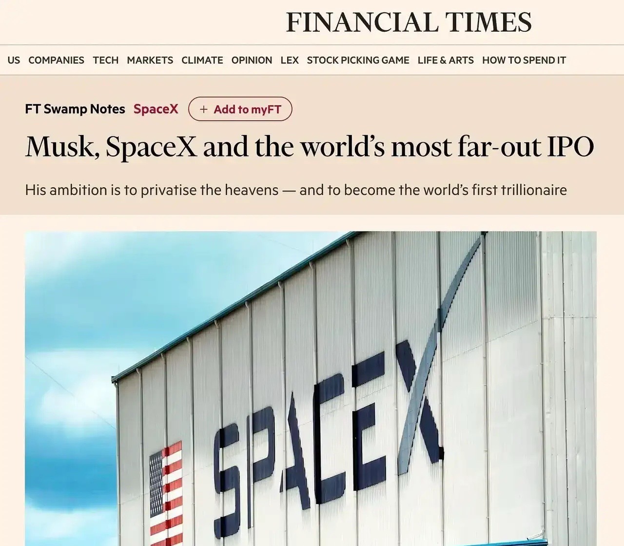 昨夜Space X在纳斯达克敲钟上市，股票代码SPCX，发行价135美元，募资7