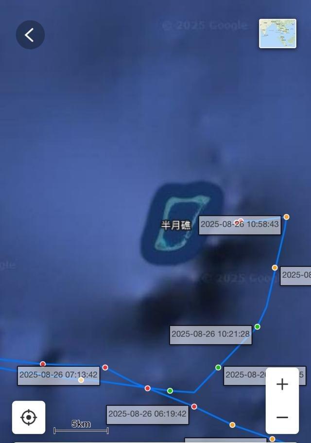 解放军拖船现身仁爱礁，菲律宾侵闯另一岛礁“调虎离山”，中国海警前出拦截根据船舶A
