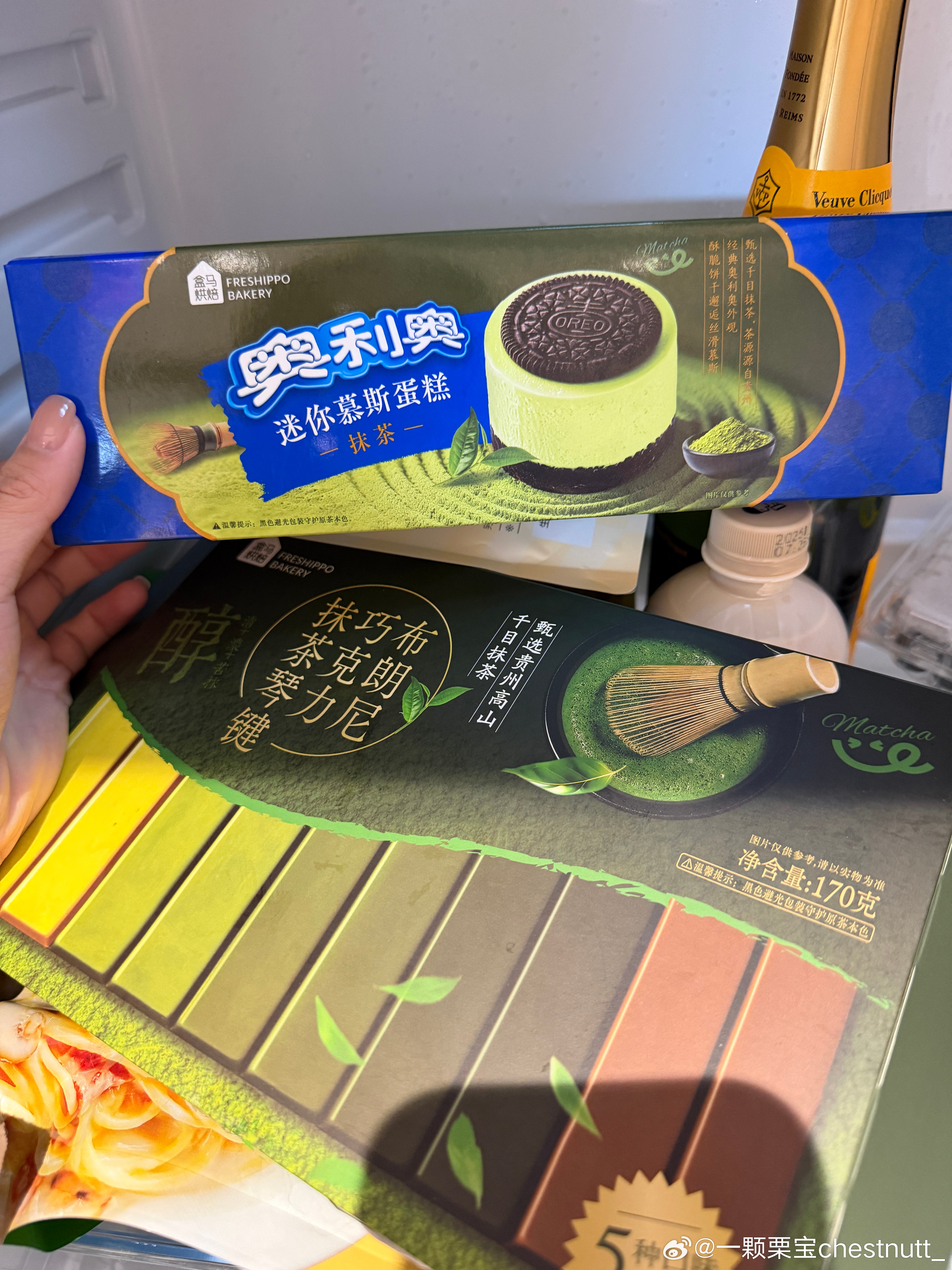 盒马的抹茶甜点都做得好绝 