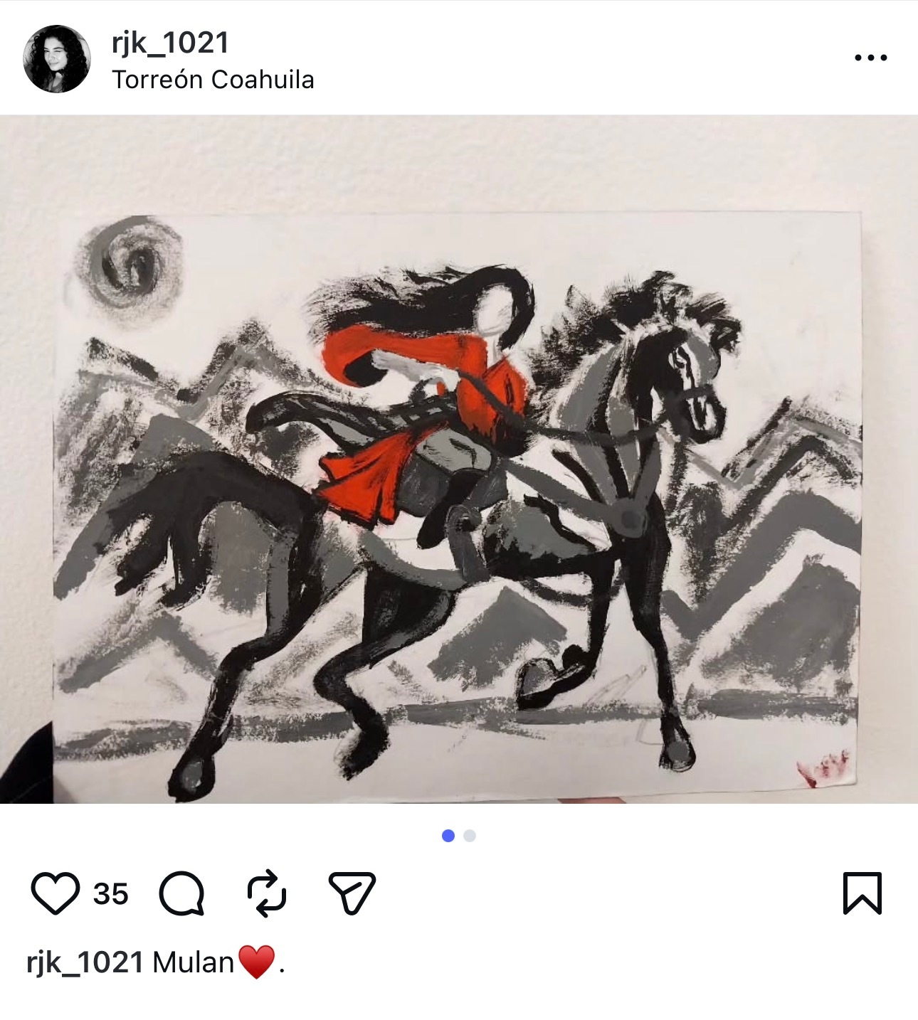 刘亦菲 lyf 花木兰 刘亦菲花木兰全球长尾还在继续，Ins上来自墨西哥的rjk