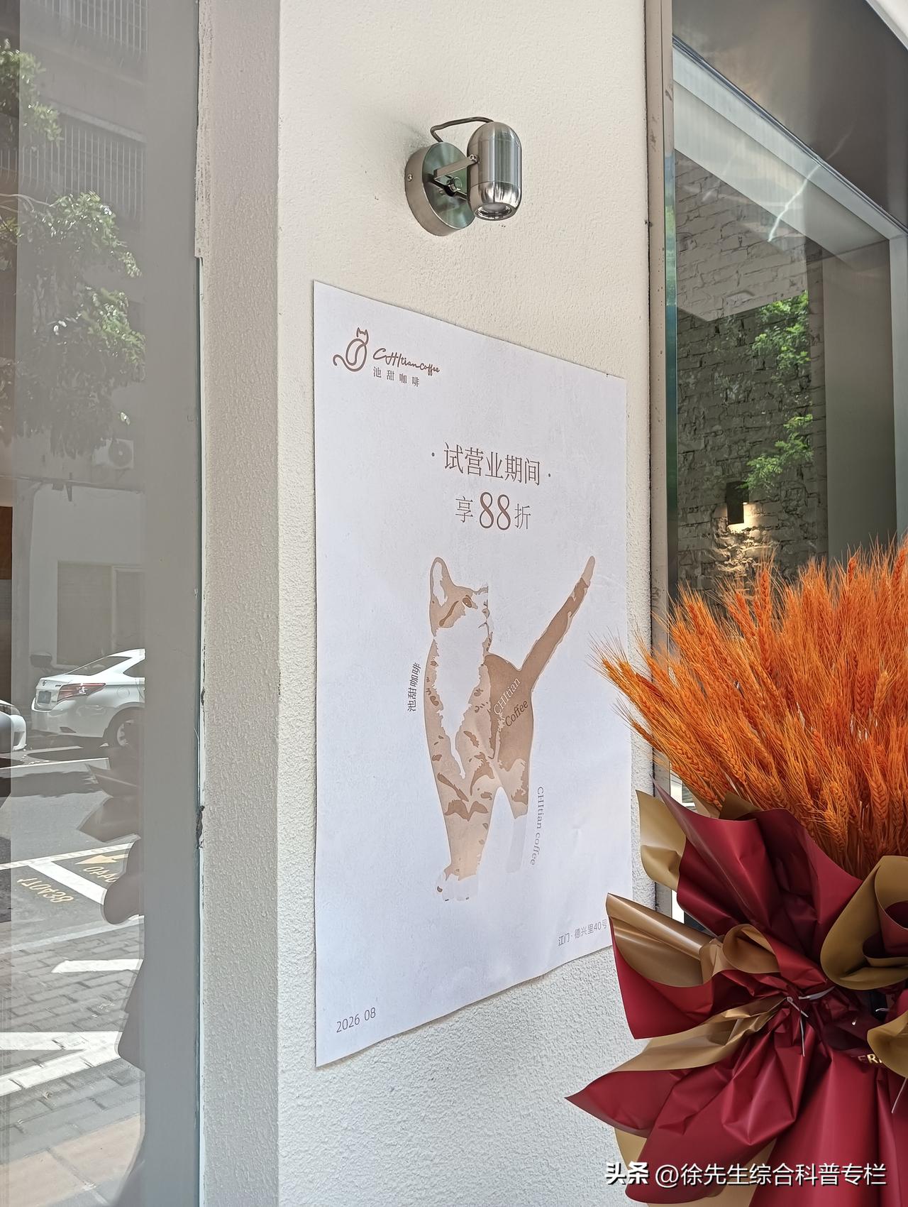 新店开业｜江门市·蓬江区·德兴里×池甜咖啡
新店探店  设计感咖啡店 新店开业 