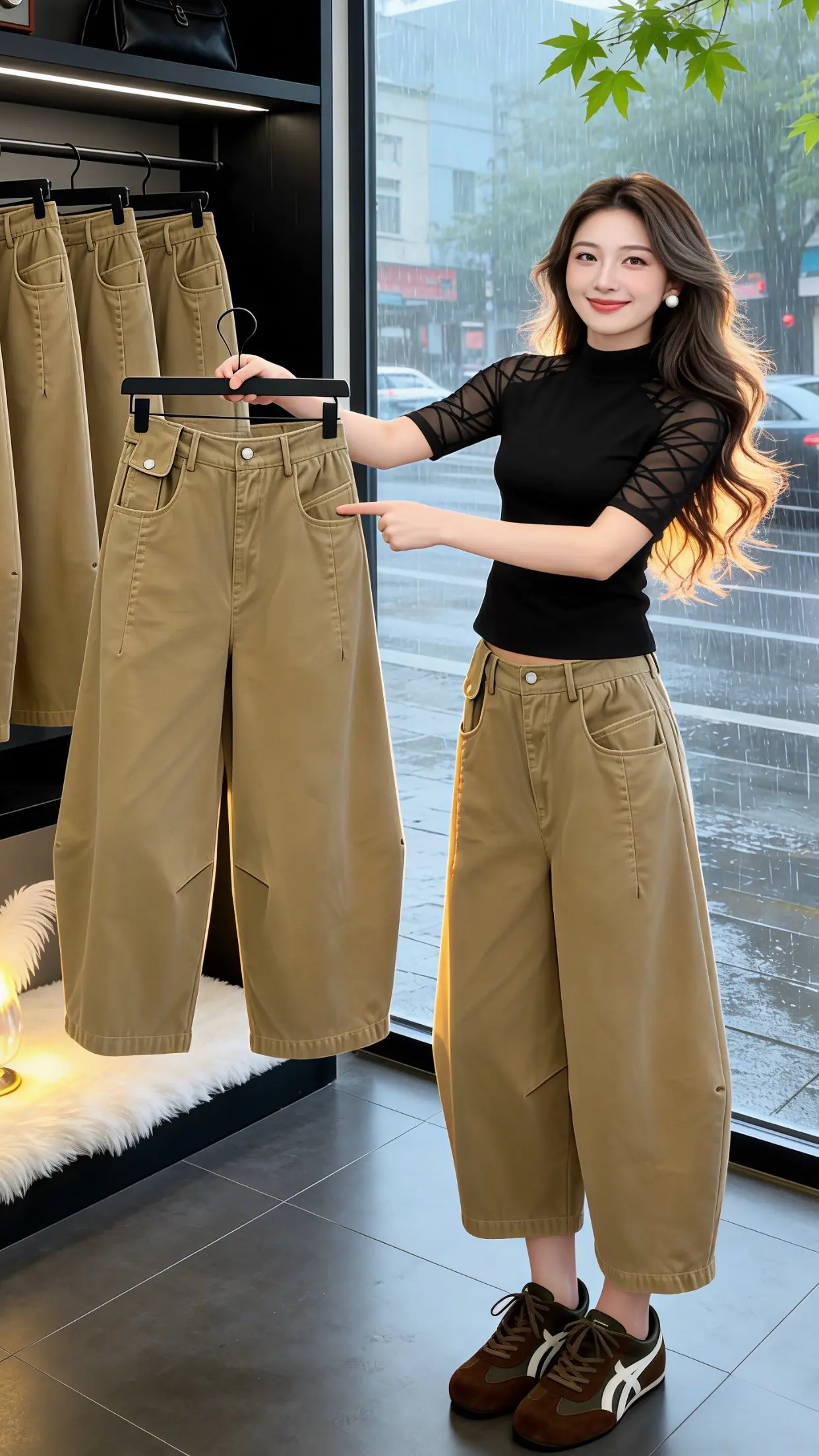 百搭神裤人手一条 一眼就爱上的神裤 穿出你的chic风 显瘦显高显腿长...