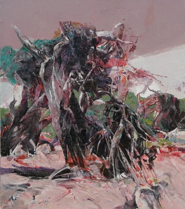 新疆是个好地方——首届油画风景双年展作品作品欣赏风景遇见艺术油画 ​​​