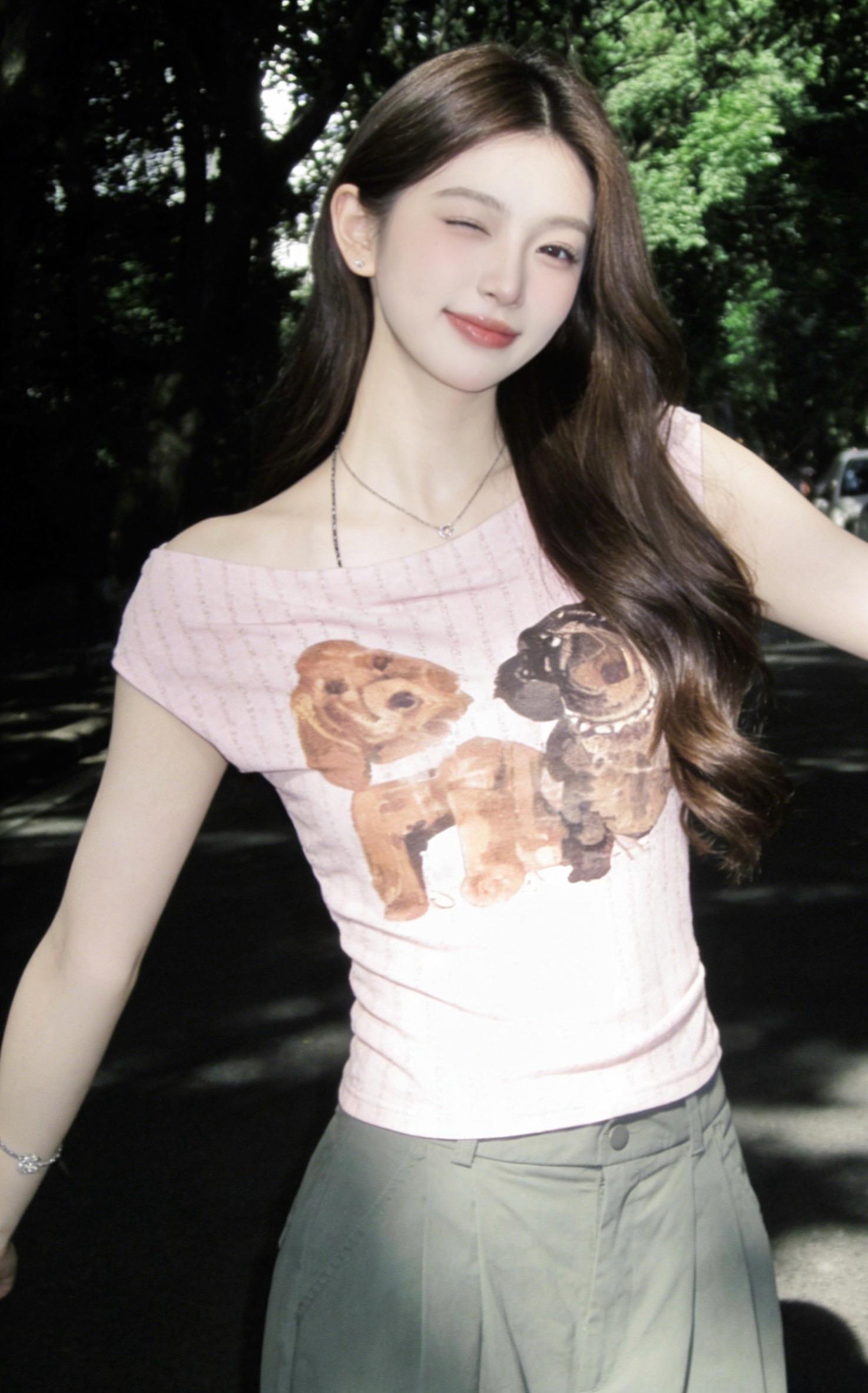 谁懂啊！粉T太可爱了！✨。