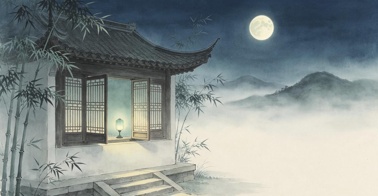 上联：清风细雨惊残梦，诚邀下联淡月疏窗寄远思