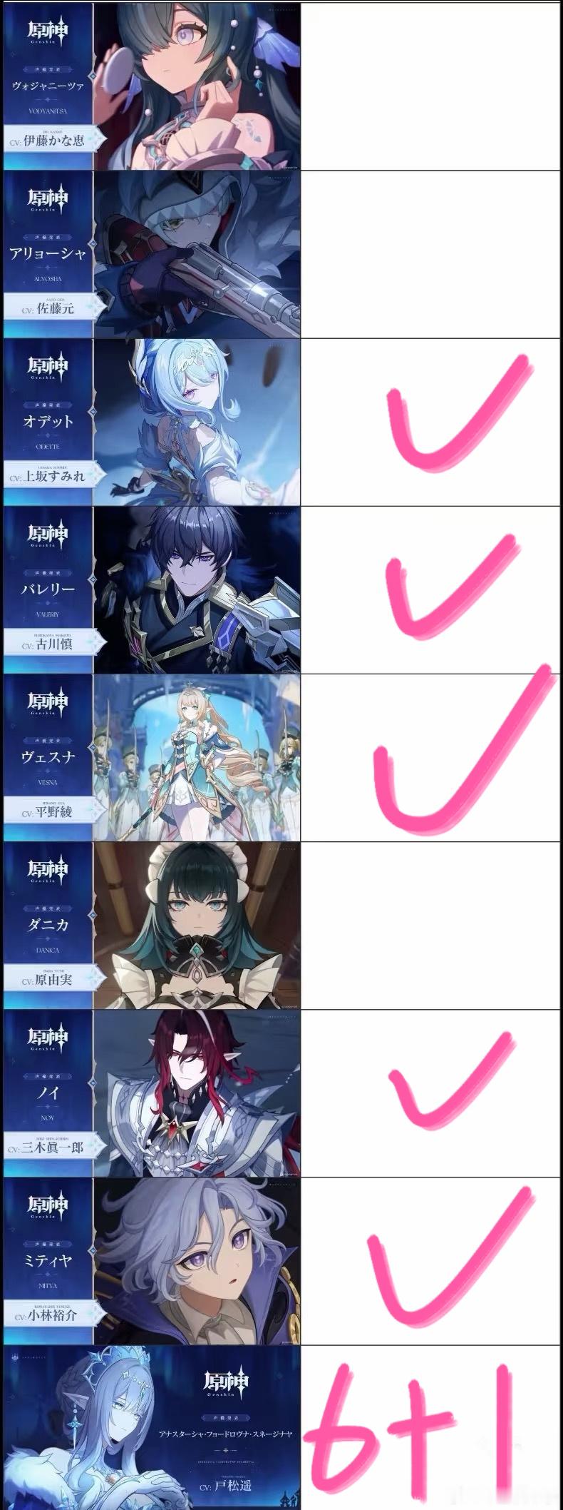 原神至冬就这么抽了攒钻攒钻💎 