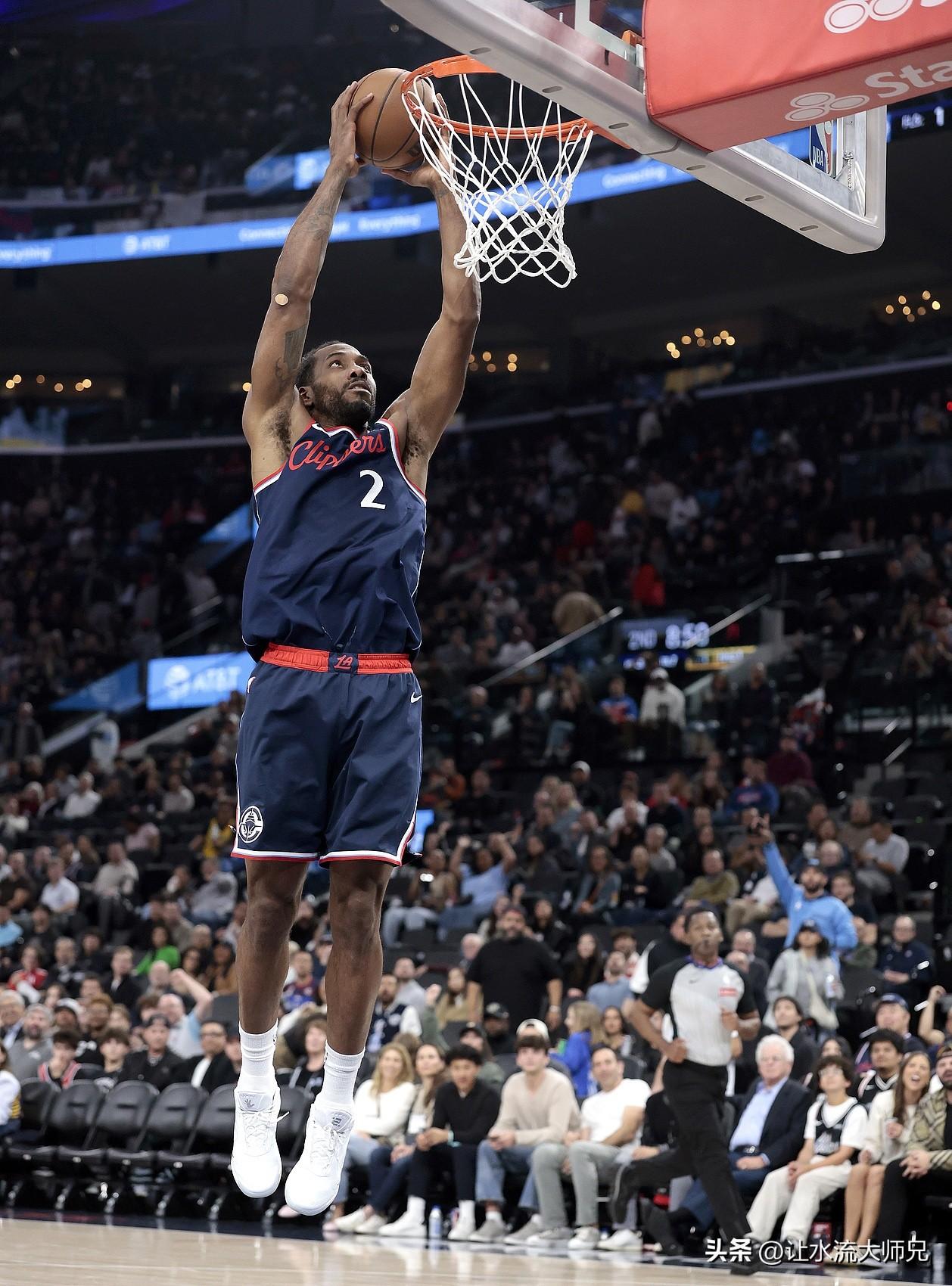 再次进化，伦纳德 本赛季第四次40+，快船狂扫森林狼，有没有希望赶上第七的太阳队