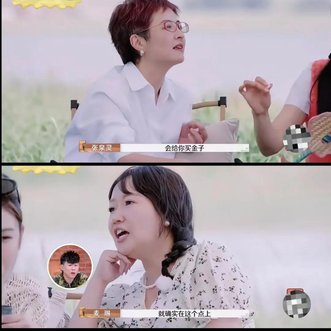 张泉灵老师真的太厉害了，几句话就看出来麦琳真正想要的是什么。
她说如果我是李行亮