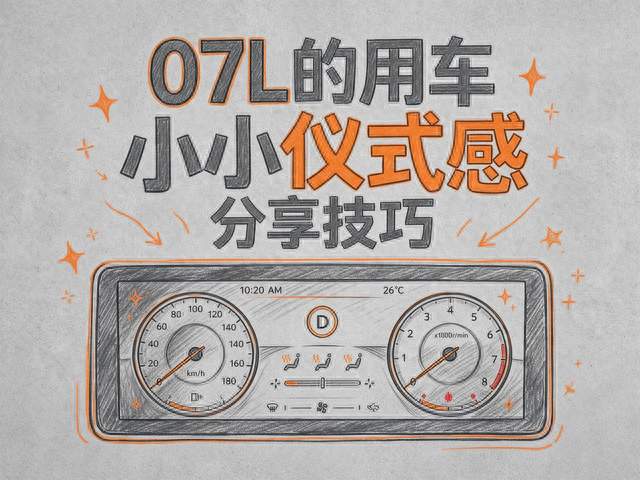 阿维塔07L的用车小小仪式感