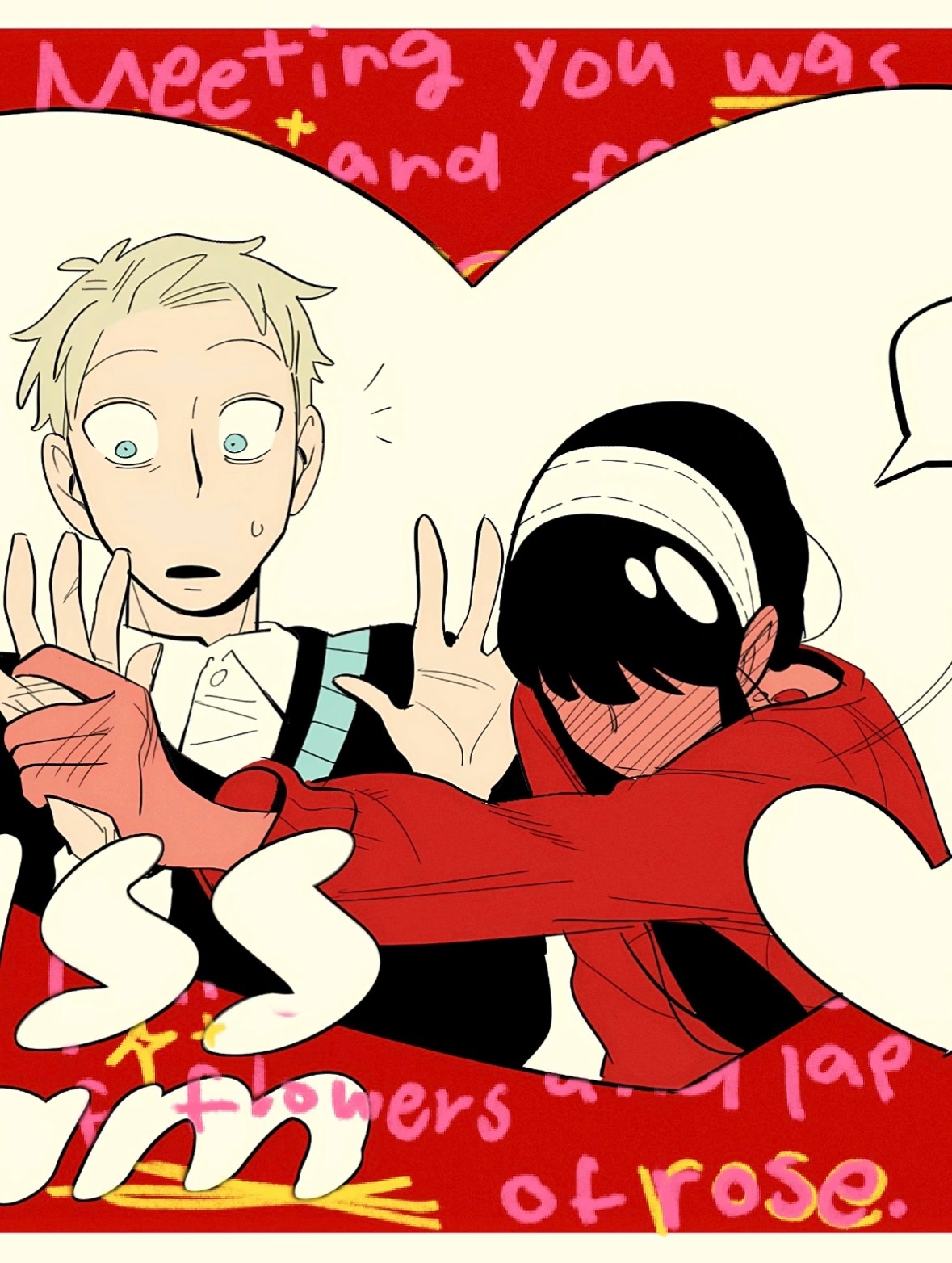 还是妈妈比较勇！被镜头拍到就要kiss噢！！！黄昏你看看，你看看你这事儿整得😂